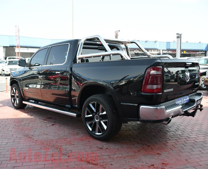 DODGE RAM- 2019- BLACK- 19 000 KM- AMERICAN SPECS