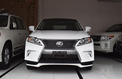 LEXUS RX350- 2015- WHITE- 111 000 KM- GCC SPECS