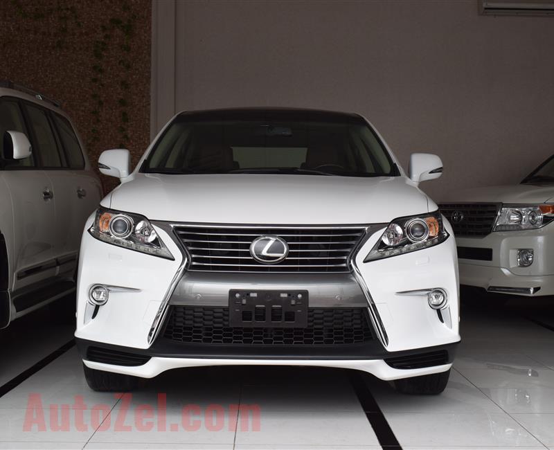 LEXUS RX350- 2015- WHITE- 111 000 KM- GCC SPECS