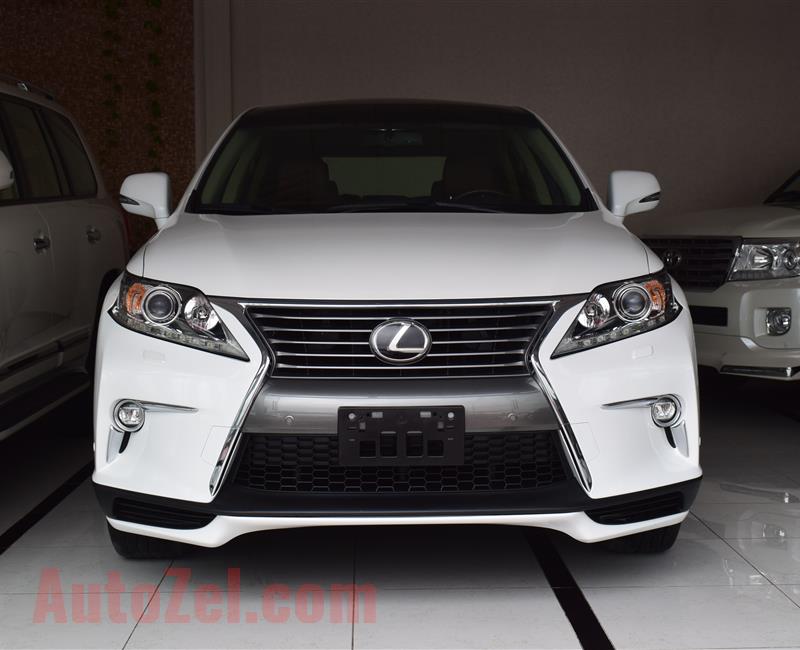 LEXUS RX350- 2015- WHITE- 111 000 KM- GCC SPECS