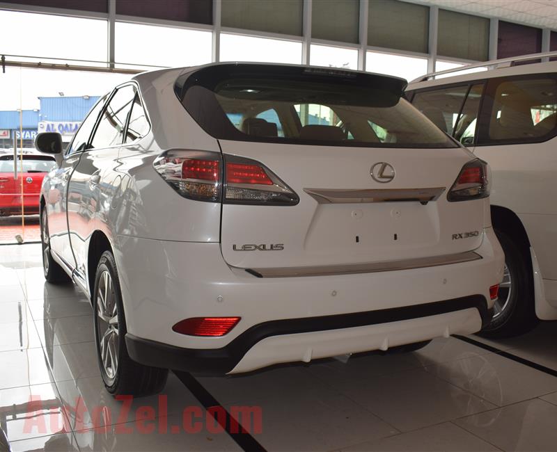 LEXUS RX350- 2015- WHITE- 111 000 KM- GCC SPECS