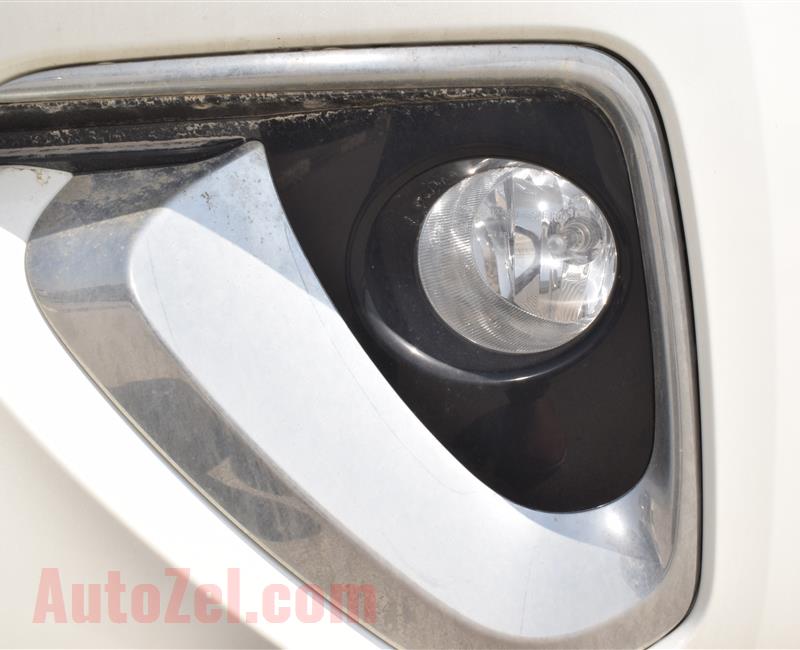 BRAND NEW TOYOTA FORTUNER- 2019- WHITE- GCC SPECS- 6 CYLINDER