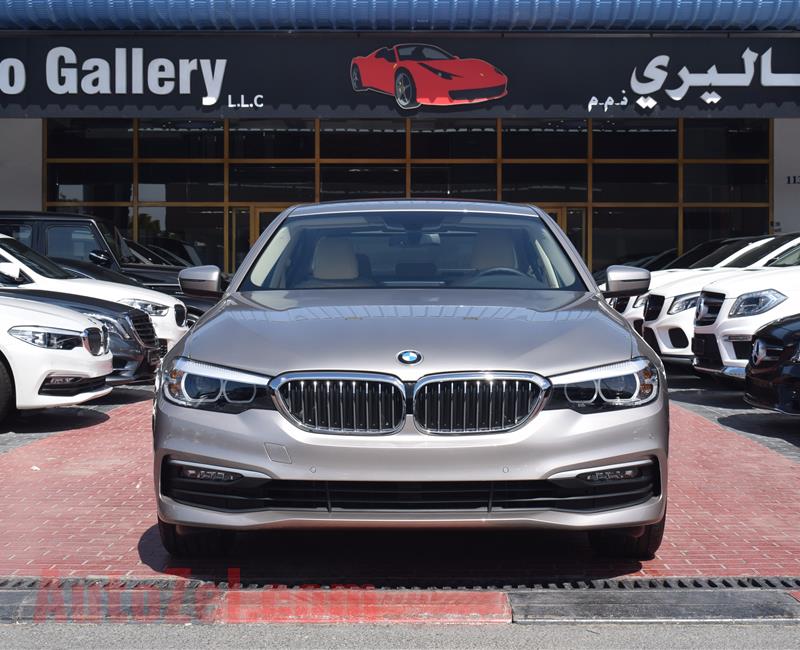 BRAND NEW BMW 520i- 2020- GOLD- GCC SPECS