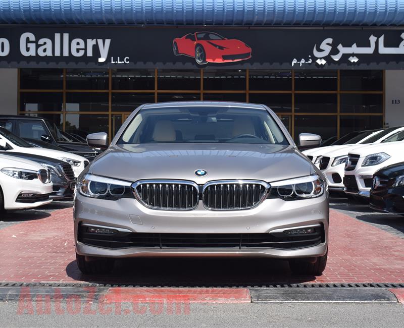 BRAND NEW BMW 520i- 2020- GOLD- GCC SPECS