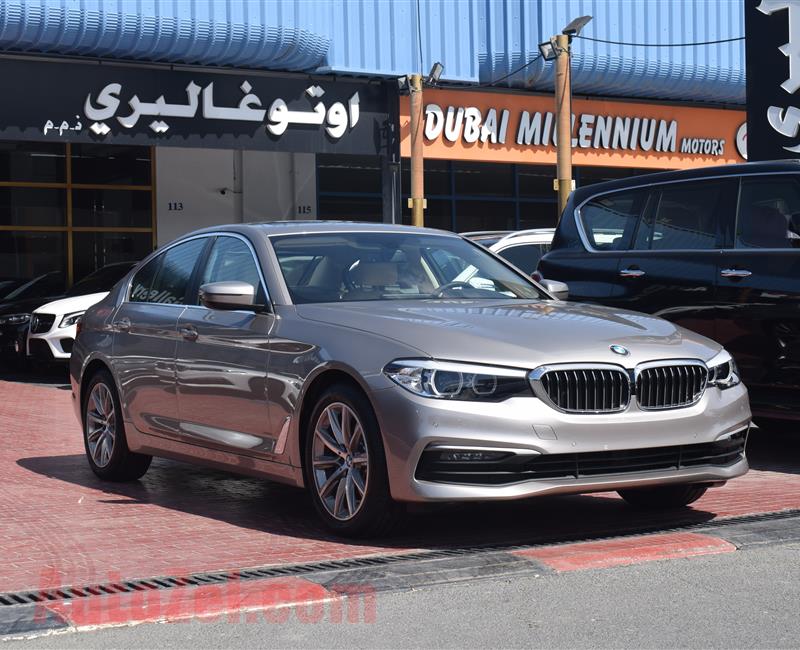 BRAND NEW BMW 520i- 2020- GOLD- GCC SPECS