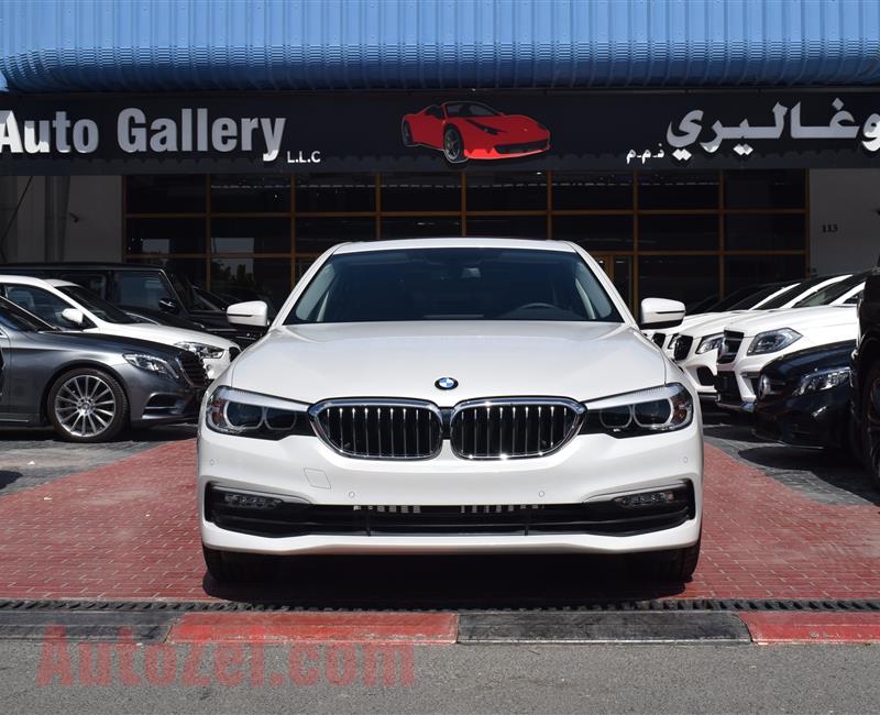 BRAND NEW BMW 520i- 2019- WHITE- V4- GCC SPECS