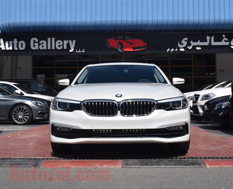 BRAND NEW BMW 520i- 2019- WHITE- V4- GCC SPECS