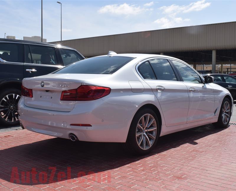 BRAND NEW BMW 520i- 2019- WHITE- V4- GCC SPECS