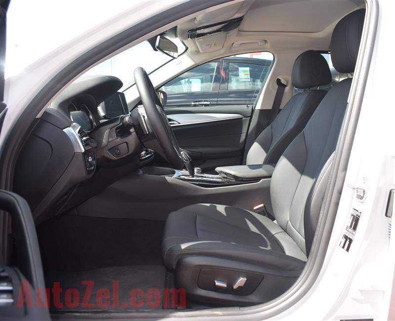 BRAND NEW BMW 520i- 2019- WHITE- V4- GCC SPECS