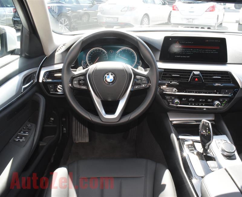 BRAND NEW BMW 520i- 2019- WHITE- V4- GCC SPECS