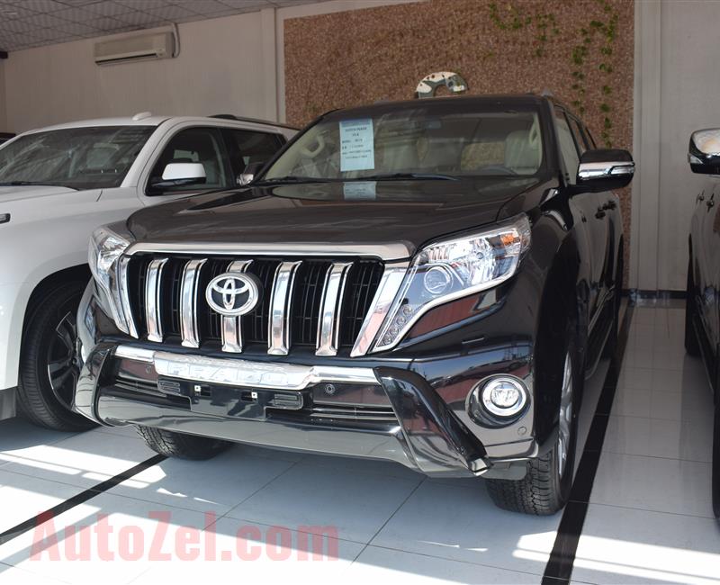 TOYOTA LAND CRUISER PRADO VXR- 2016- BLACK- 110 000 KM- GCC SPECS