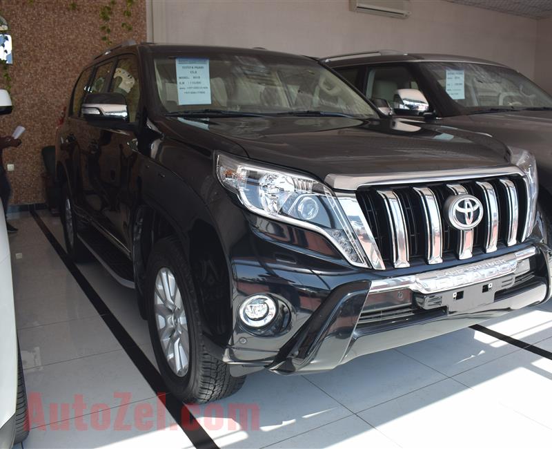 TOYOTA LAND CRUISER PRADO VXR- 2016- BLACK- 110 000 KM- GCC SPECS