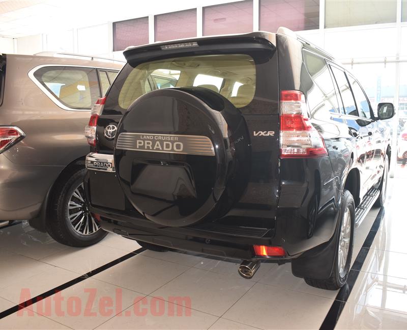 TOYOTA LAND CRUISER PRADO VXR- 2016- BLACK- 110 000 KM- GCC SPECS