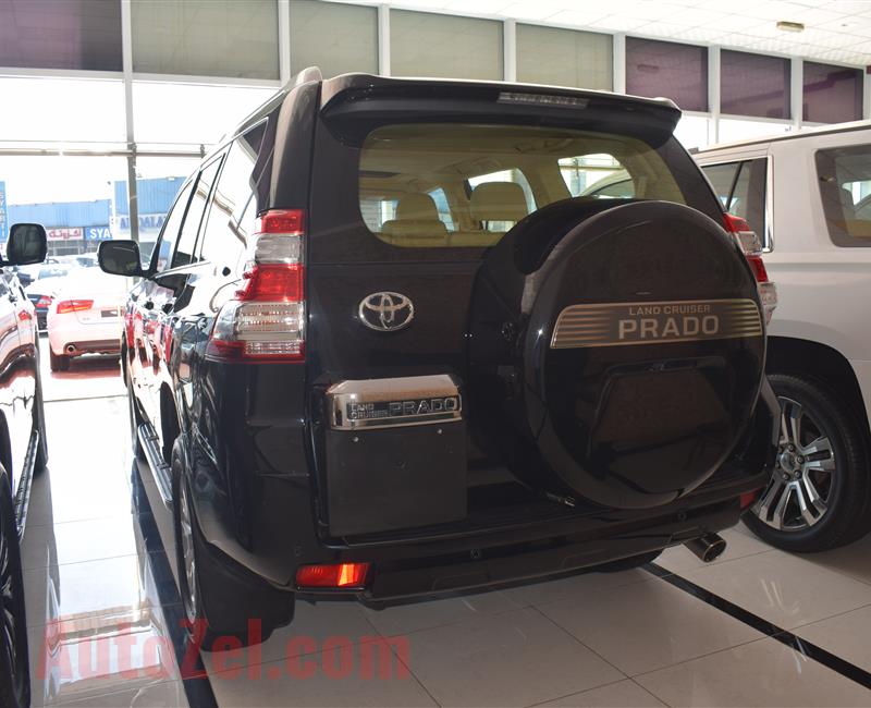 TOYOTA LAND CRUISER PRADO VXR- 2016- BLACK- 110 000 KM- GCC SPECS