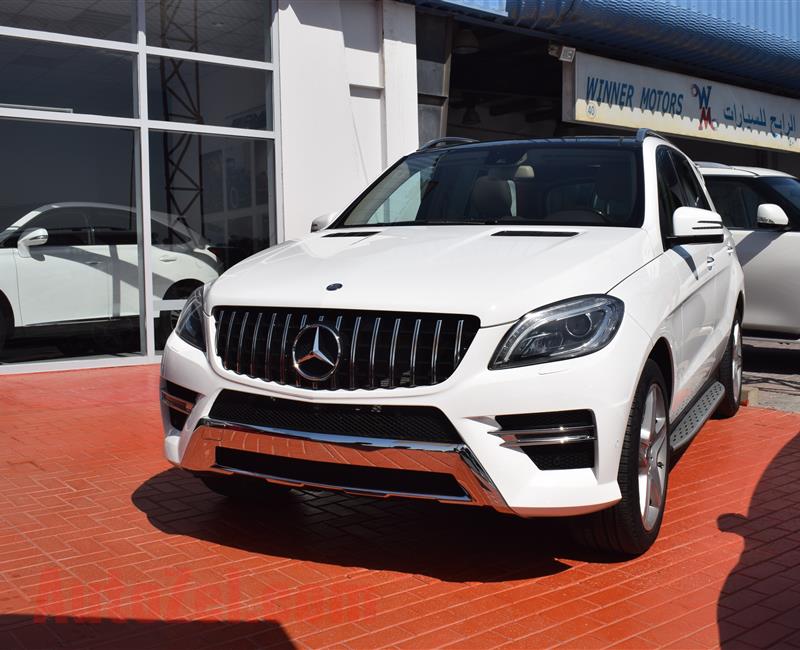 MERCEDES-BENZ ML400- 2015- WHITE- 82 000 KM- GCC SPECS