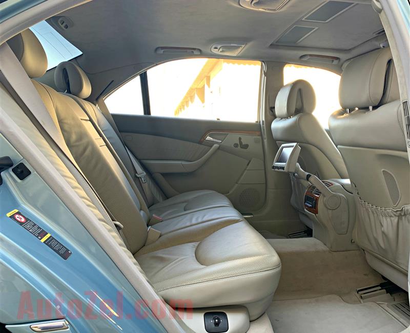 GCC - MERCEDES-BENZ SCLASS - S500 - 2004 - V8 - EXCELLENT CONDITION - VAT INCLUSIVE