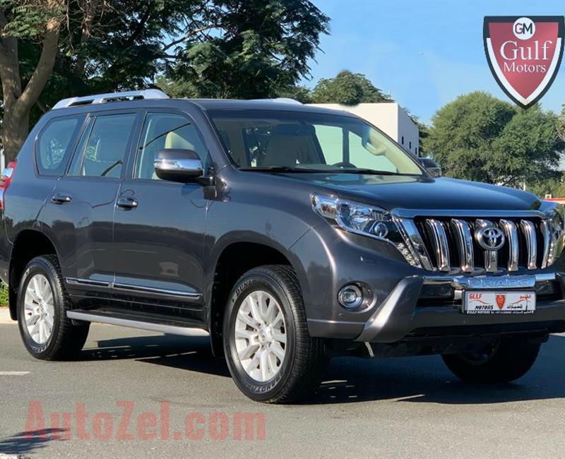 GCC TOYOTA PRADO VXR V6 - 2016 - FULL OPTION - EXCELLENT CONDITION - BANK FINANCE AVAILABLE