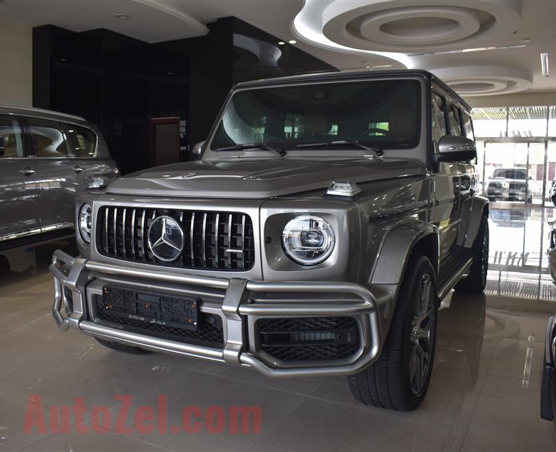 MERCEDES-BENZ G63- 2020- GOLD- 580 KM- GCC SPECS