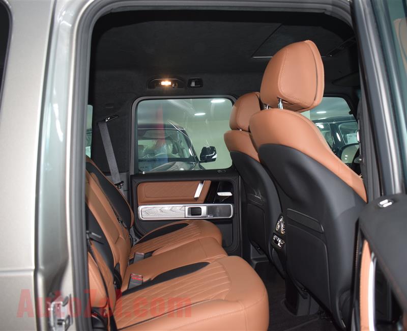 MERCEDES-BENZ G63- 2020- GOLD- 580 KM- GCC SPECS