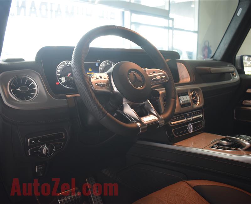 MERCEDES-BENZ G63- 2020- GOLD- 580 KM- GCC SPECS