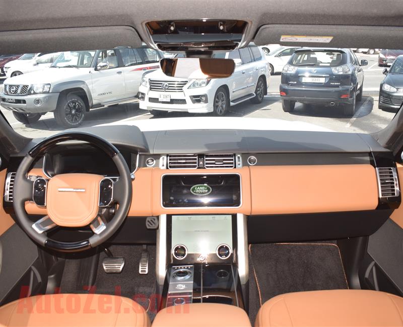 RANGE ROVER VOGUE SUPERCHARGED- 2019- WHITE- 9 000 KM- GCC SPECS