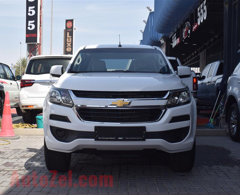 CHEVROLET TRAILBLAZER LT- 2018- WHITE- 15 000 KM- GCC SPECS