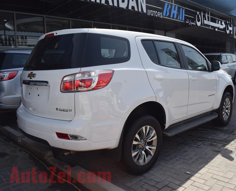 CHEVROLET TRAILBLAZER LT- 2018- WHITE- 15 000 KM- GCC SPECS