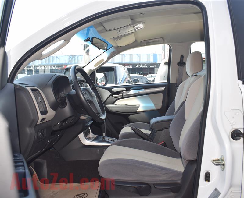 CHEVROLET TRAILBLAZER LT- 2018- WHITE- 15 000 KM- GCC SPECS