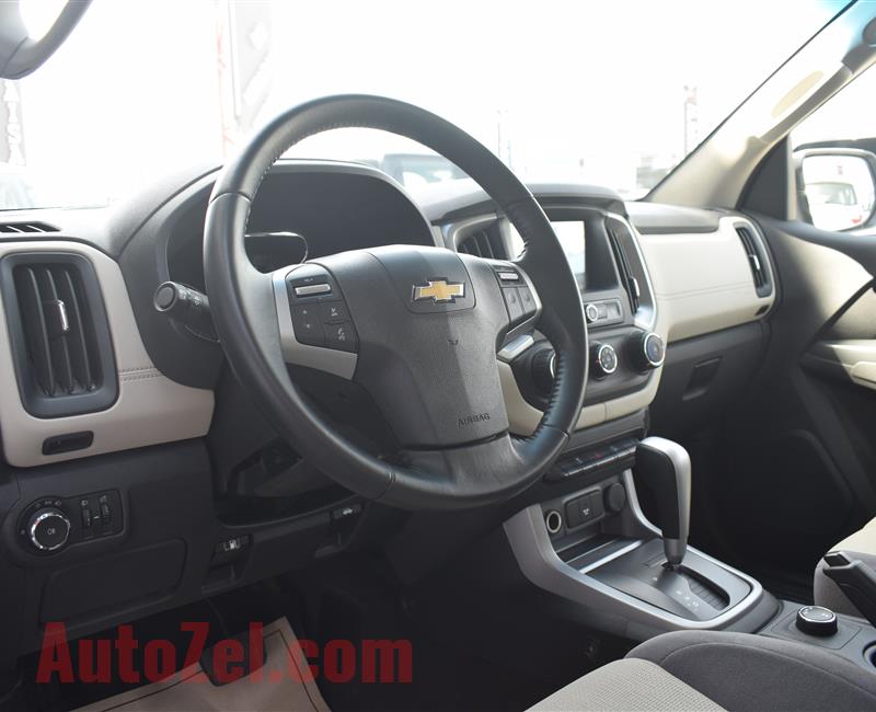 CHEVROLET TRAILBLAZER LT- 2018- WHITE- 15 000 KM- GCC SPECS