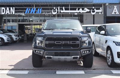 FORD RAPTOR F-150 TURBO- 2019- BLACK- 12 000 KM- GCC SPECS