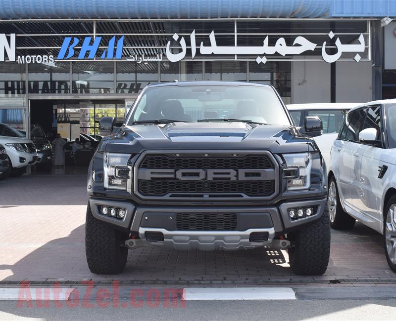 FORD RAPTOR F-150 TURBO- 2019- BLACK- 12 000 KM- GCC SPECS