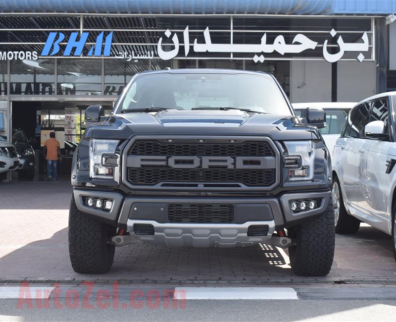 FORD RAPTOR F-150 TURBO- 2019- BLACK- 12 000 KM- GCC SPECS