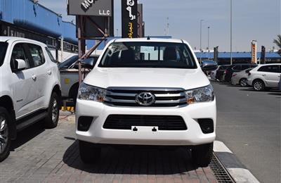 BRAND NEW TOYOTA HILUX- 2020- WHITE- 6 CYLINDER- GCC SPECS