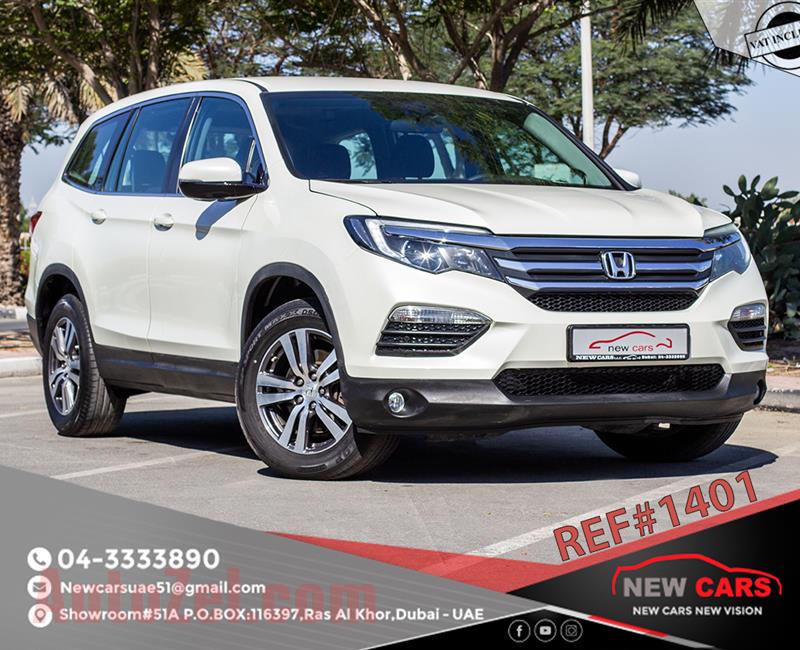 HONDA PILOT- 2016- GCC SPECS- 1365 AED/MONTHLY- 1YR WARRANTY