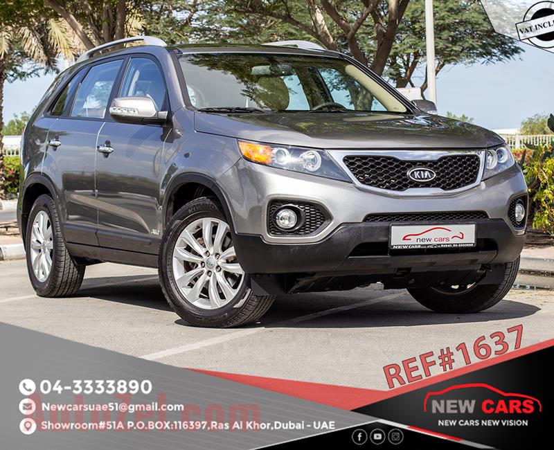 KIA SORENTO- 2013- GCC SPECS- 645 AED/MONTHLY- 1YR WARRANTY