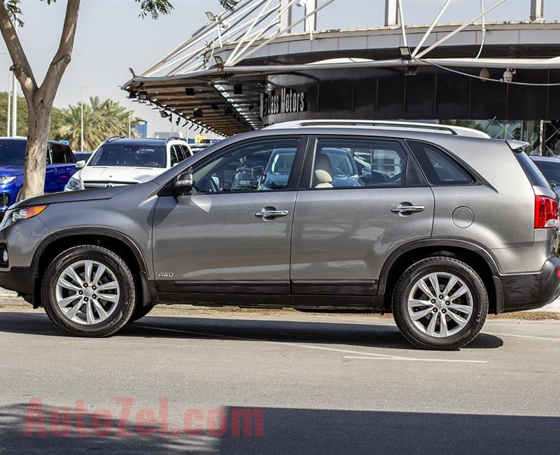 KIA SORENTO- 2013- GCC SPECS- 645 AED/MONTHLY- 1YR WARRANTY