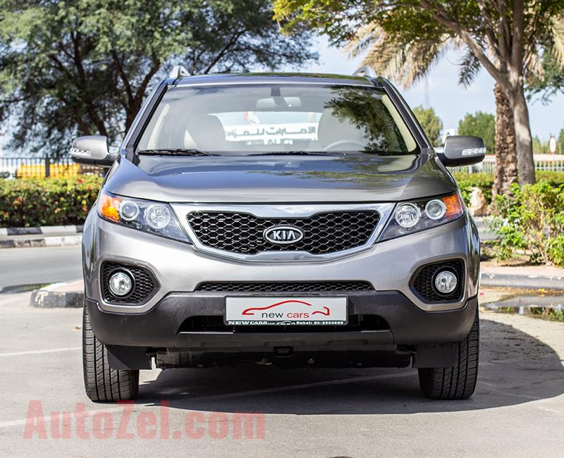 KIA SORENTO- 2013- GCC SPECS- 645 AED/MONTHLY- 1YR WARRANTY