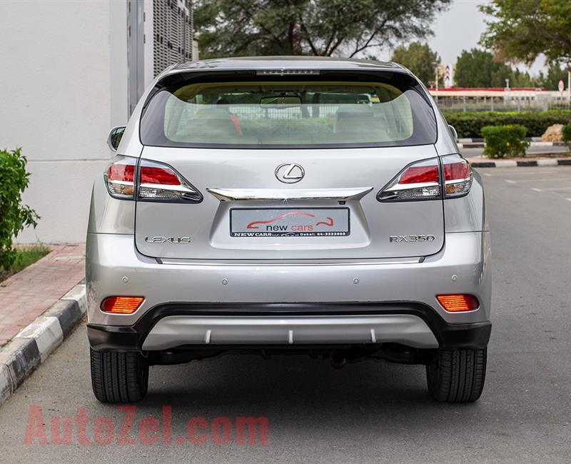 LEXUS RX350- 2015- GCC SPECS- 1805 AED/MONTHLY- 1YR WARRANTY