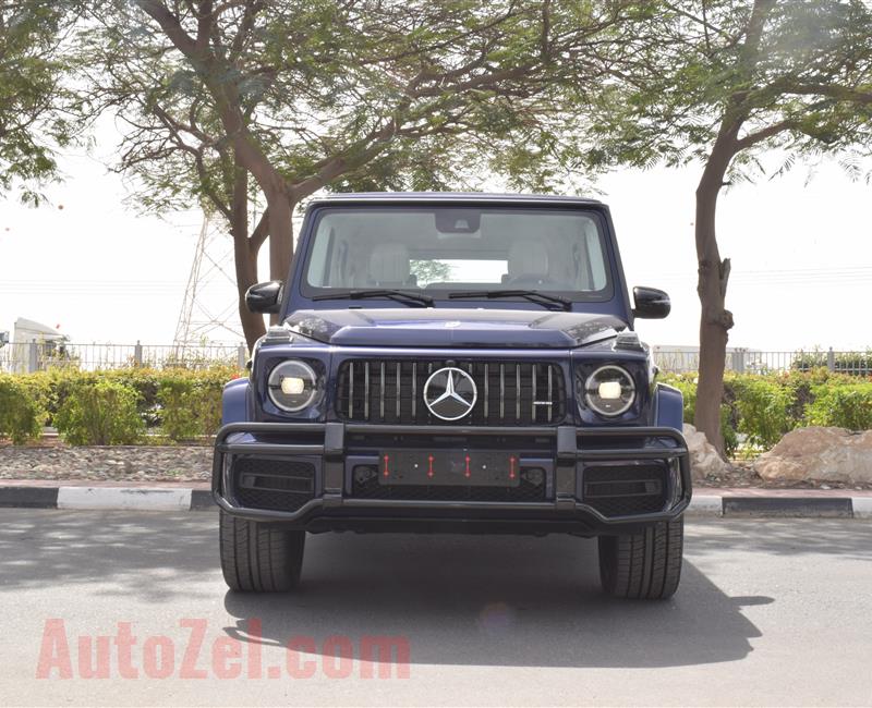 BRAND NEW MERCEDES-BENZ G63- 2020- BLUE- GCC SPECS