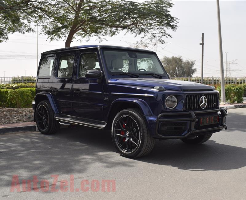 BRAND NEW MERCEDES-BENZ G63- 2020- BLUE- GCC SPECS