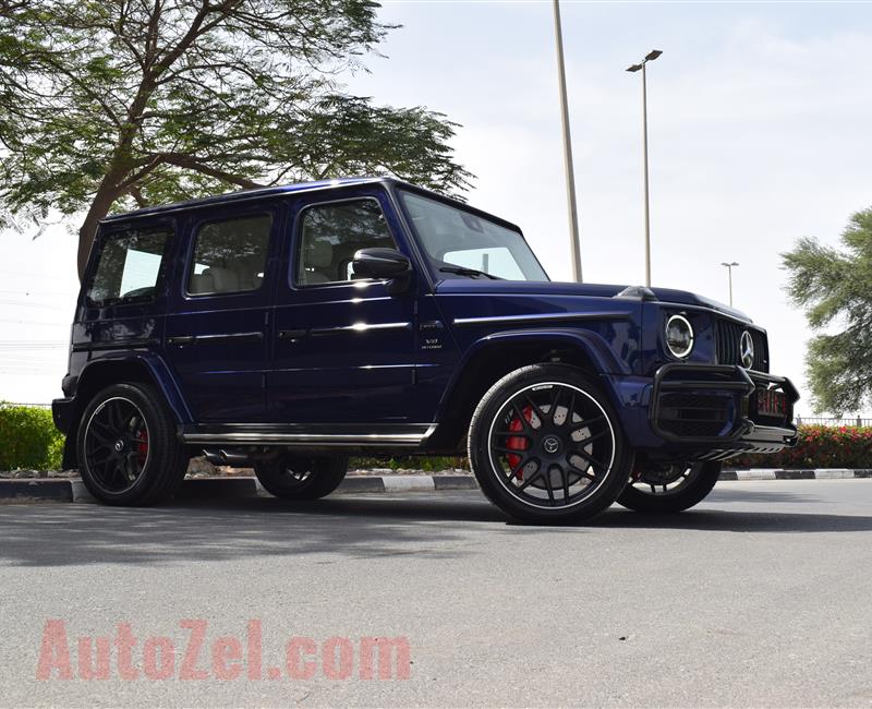 BRAND NEW MERCEDES-BENZ G63- 2020- BLUE- GCC SPECS