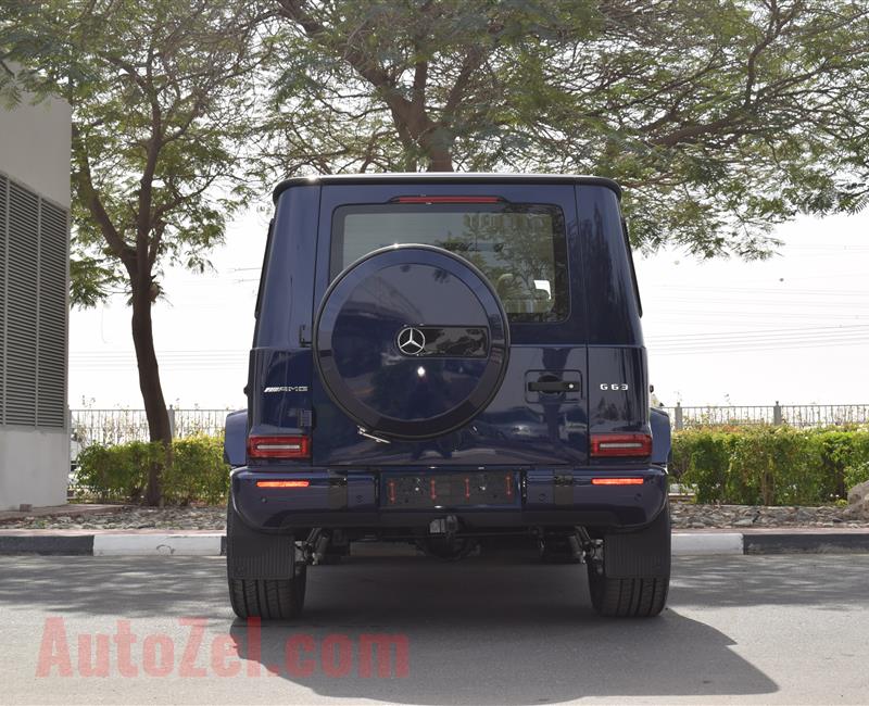 BRAND NEW MERCEDES-BENZ G63- 2020- BLUE- GCC SPECS