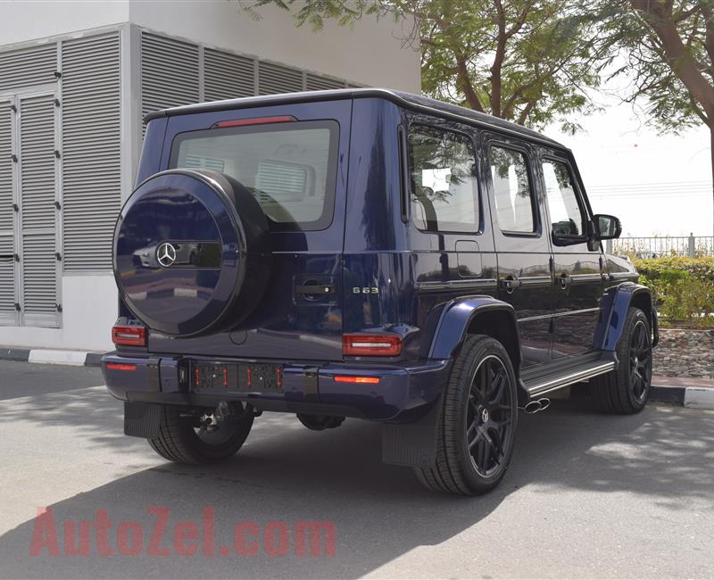 BRAND NEW MERCEDES-BENZ G63- 2020- BLUE- GCC SPECS