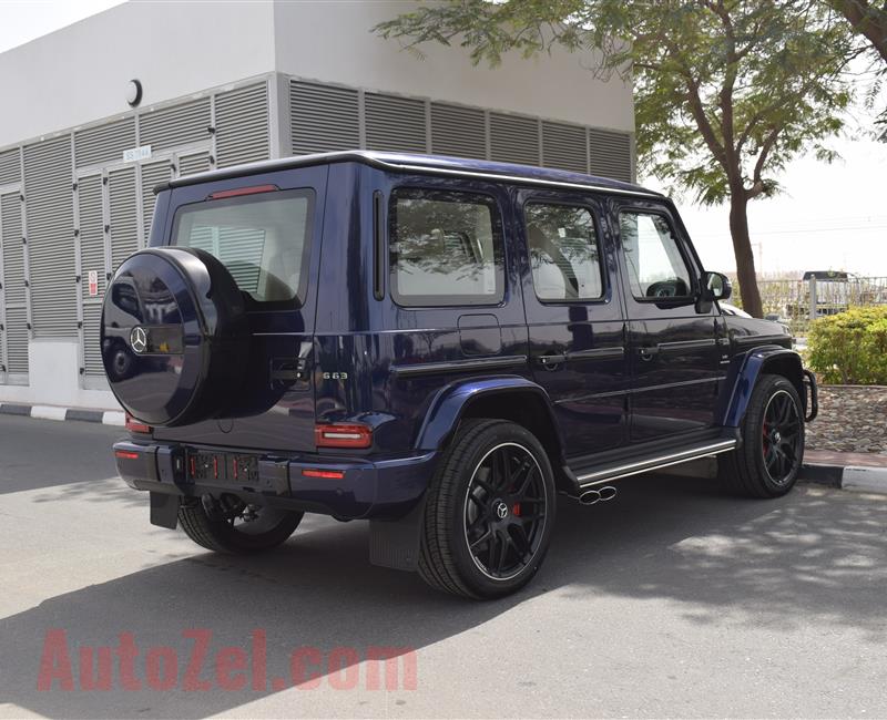 BRAND NEW MERCEDES-BENZ G63- 2020- BLUE- GCC SPECS