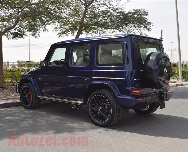 BRAND NEW MERCEDES-BENZ G63- 2020- BLUE- GCC SPECS