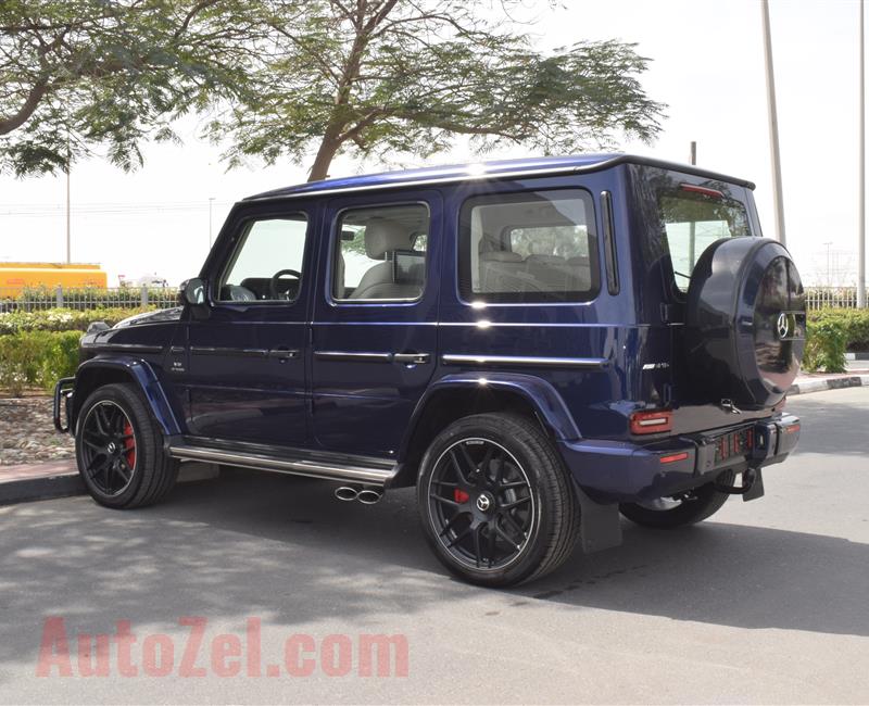 BRAND NEW MERCEDES-BENZ G63- 2020- BLUE- GCC SPECS