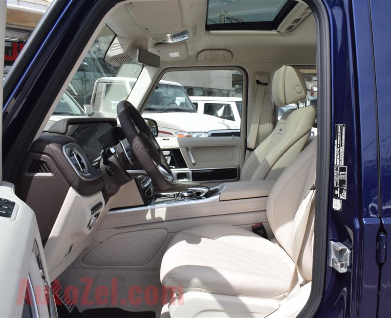 BRAND NEW MERCEDES-BENZ G63- 2020- BLUE- GCC SPECS