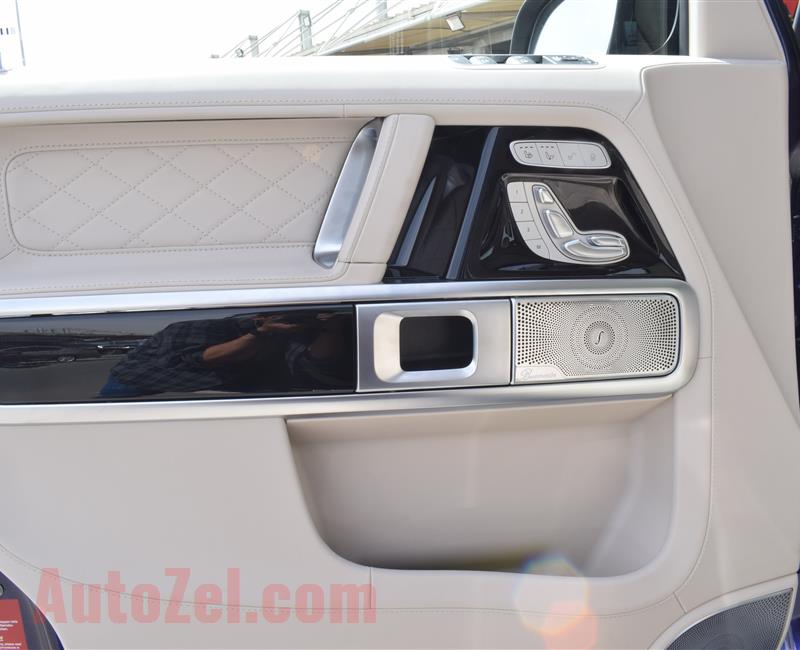 BRAND NEW MERCEDES-BENZ G63- 2020- BLUE- GCC SPECS