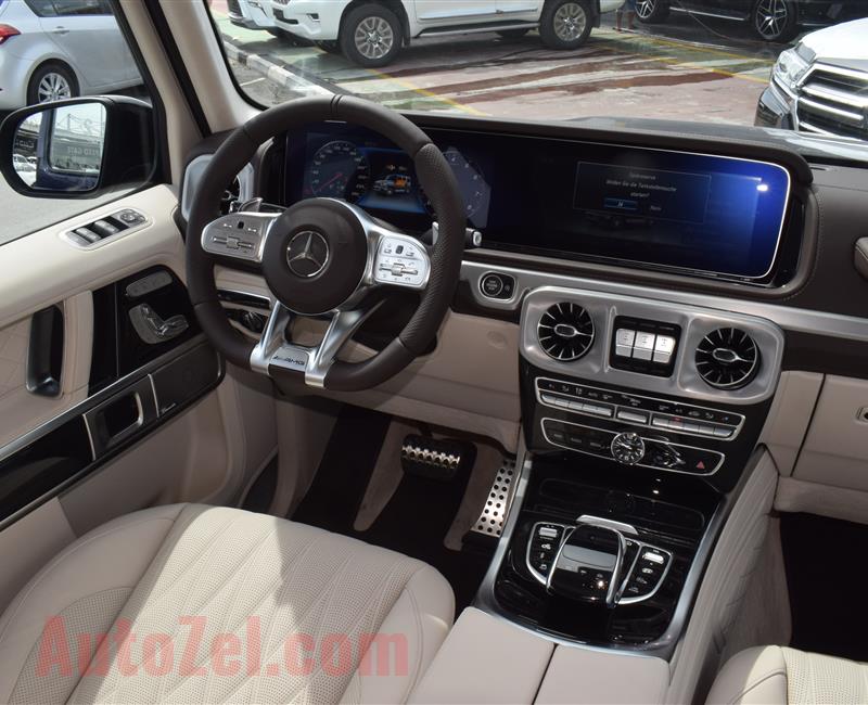 BRAND NEW MERCEDES-BENZ G63- 2020- BLUE- GCC SPECS