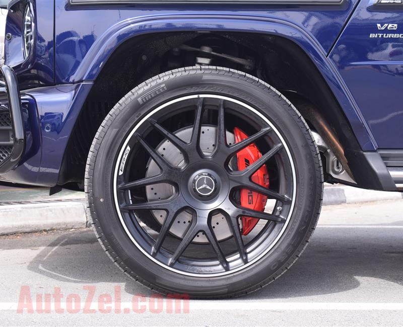 BRAND NEW MERCEDES-BENZ G63- 2020- BLUE- GCC SPECS